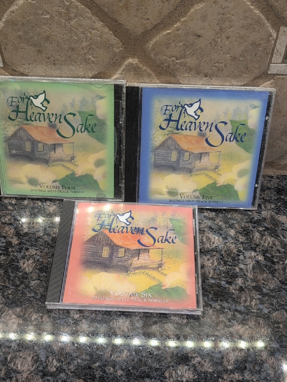 For Heaven's Sake CD Set - Split Track Volumes Four, Five & Six